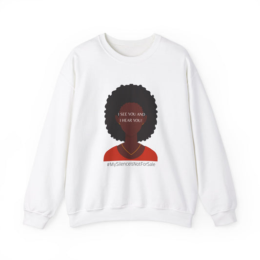 I SEE YOU & I HEAR YOU Heavy Blend™ Crewneck Sweatshirt